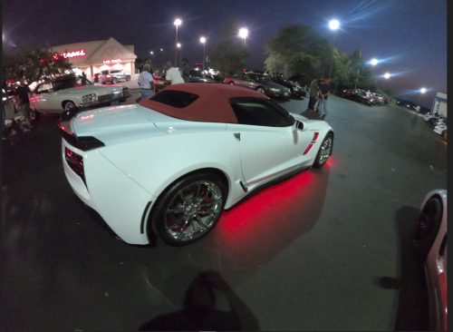 White C7 Corvette